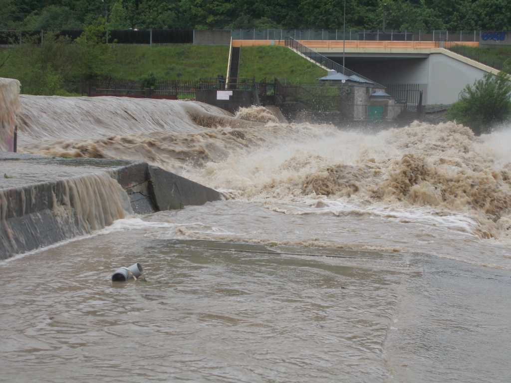 Zagrożenie powodziowe na terenie powiatu myślenickiego
