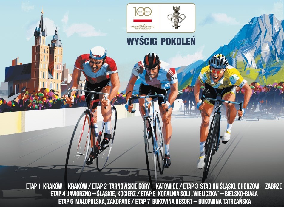 Tour de Pologne dwukrotnie w Myślenicach