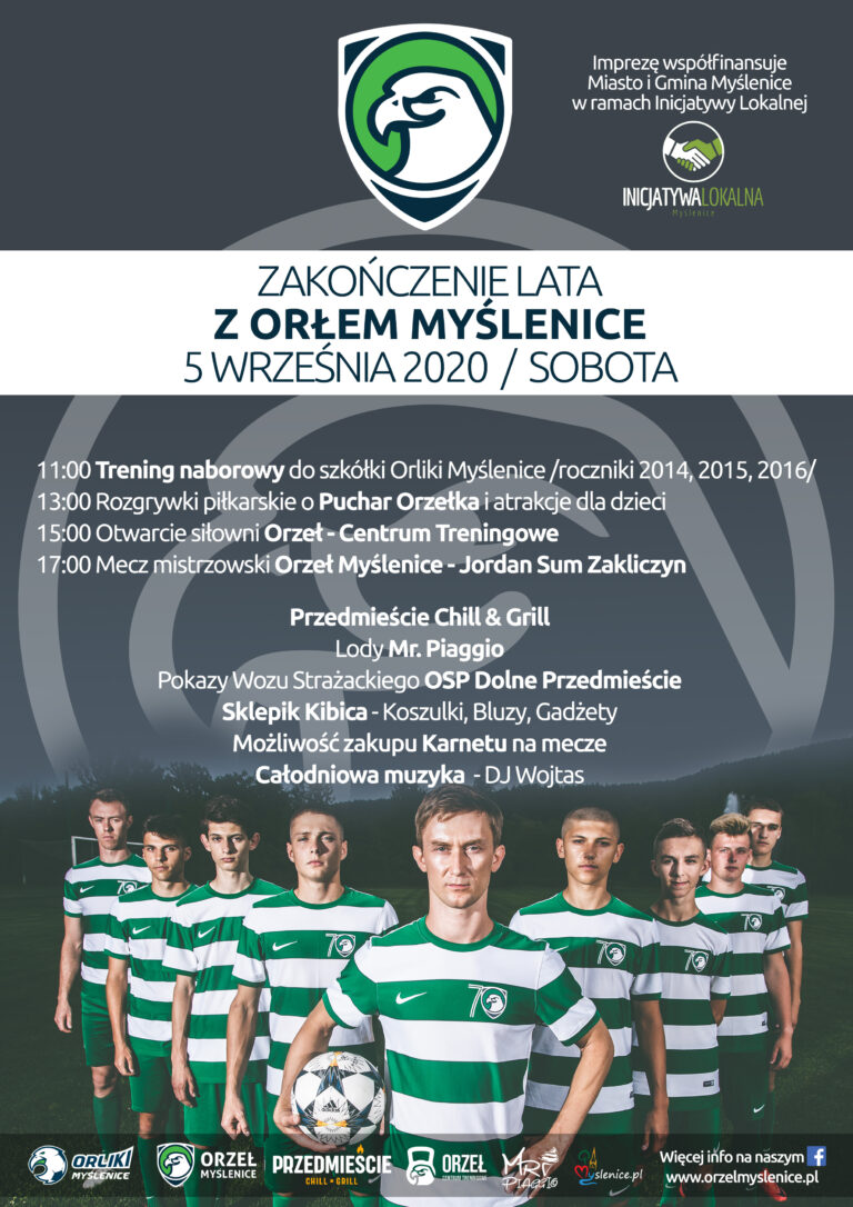 Zakończenie lata z Orłem Myślenice już w sobotę