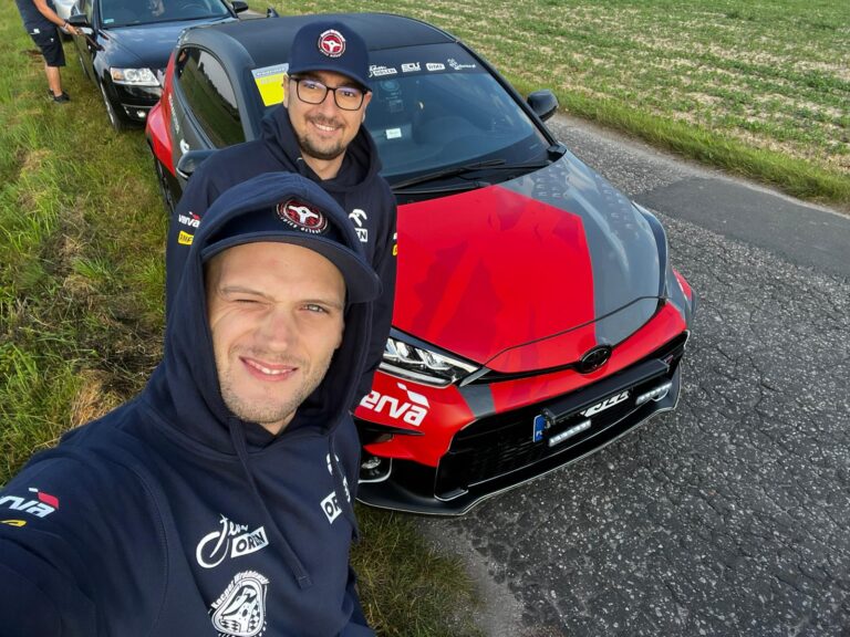 Kacper Wróblewski i Jakub Wróbel  – ORLEN Team, przed domową rundą