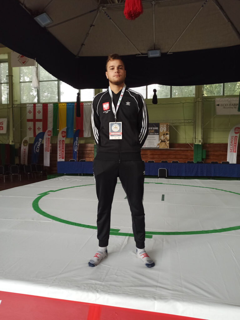 Jan Mastela brązowym medalistą Pucharu Europy Seniorów w Sumo!