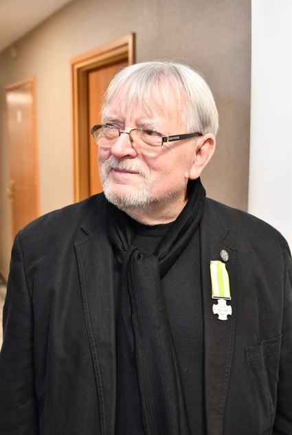 druh Andrzej Zięblińskiz medalem