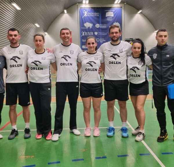 TKKF UKLEJNA MYŚLENICE kończy sezon na V Miejscu I Ligi Badmintona PZBadmintona