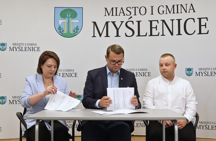 Oprawy oświetleniowe na terenie gminy Myślenice zostaną wymienione