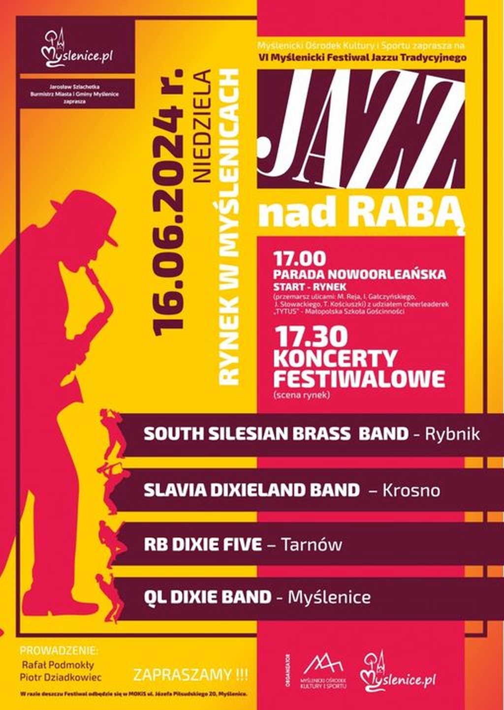 Jazz nad Rabą już w niedzielę