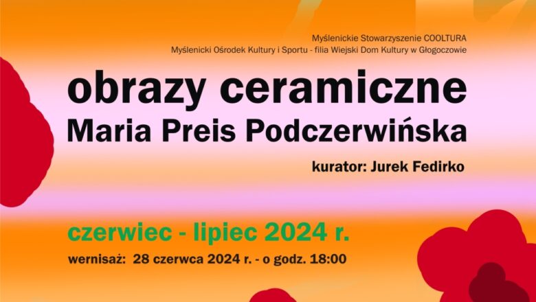 Wernisaż wystawy Marii Preis-Podczerwińskiej w WDK