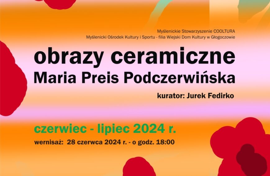 Wernisaż wystawy Marii Preis-Podczerwińskiej w WDK