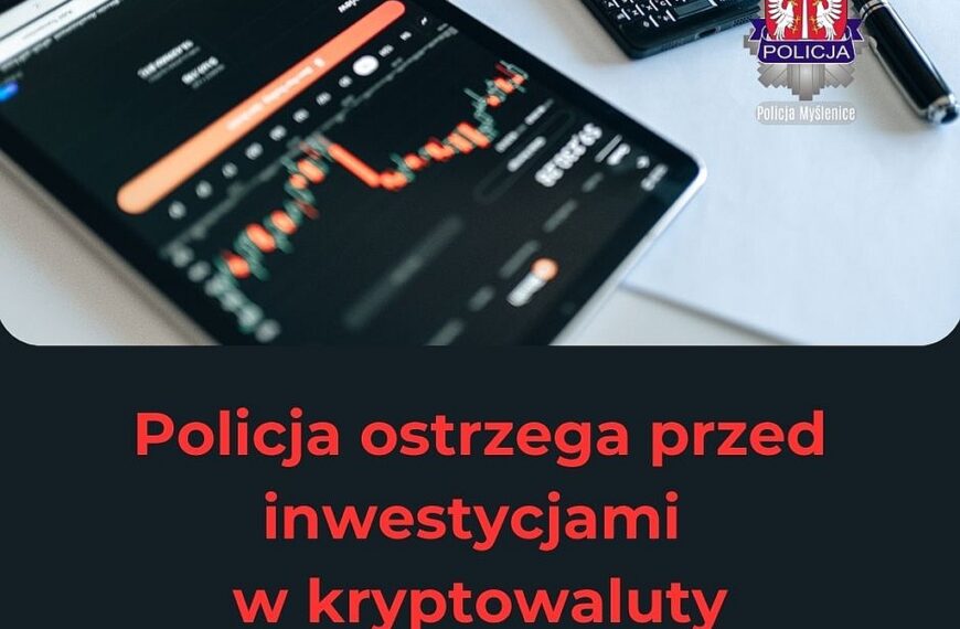 Myślenicka Policja ostrzega!