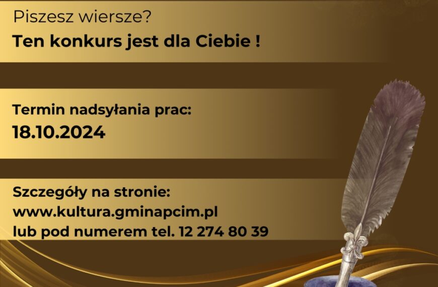 Weź udział w konkursie poetyckim