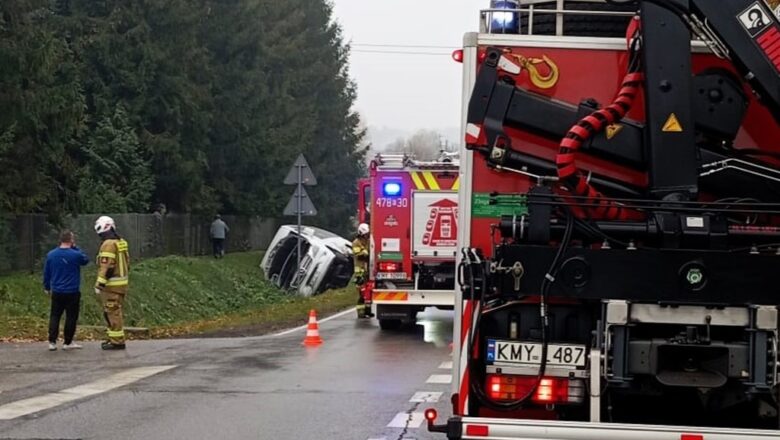 Myśleniccy strażacy w akcji