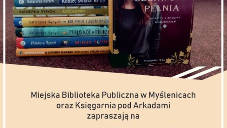 Miejska Biblioteka Publiczna w Myślenicach zaprasza na spotkanie autorskie