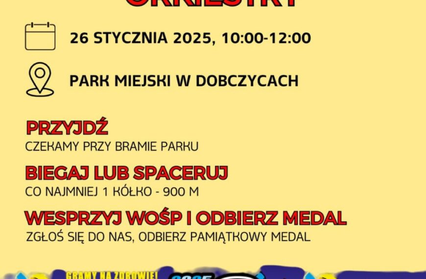 Z Rozbieganymi Dobczycami dla WOŚP