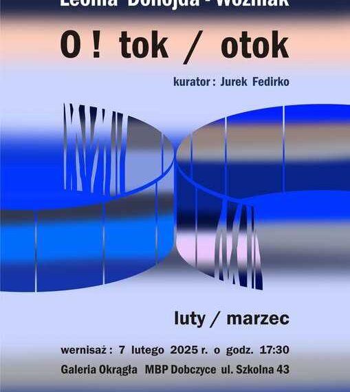 Wernisaż wystawy Leonii Dohojdy-Woźniak w dobczyckiej bibliotece
