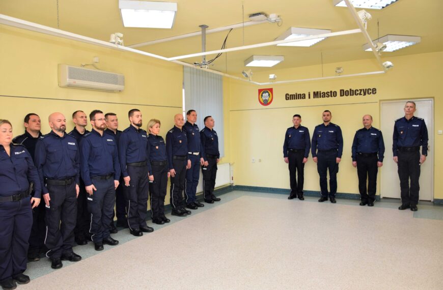 Zmiany na kierowniczych stanowiskach w komisariacie policji w Dobczycach