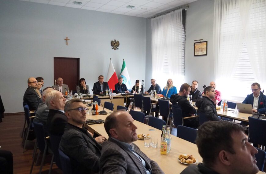 Spotkanie w myślenickim magistracie: kolejne kroki w realizacji obwodnicy północnej Myślenic