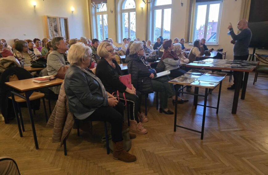 Wykład Jerzego Fedirki dla UTW