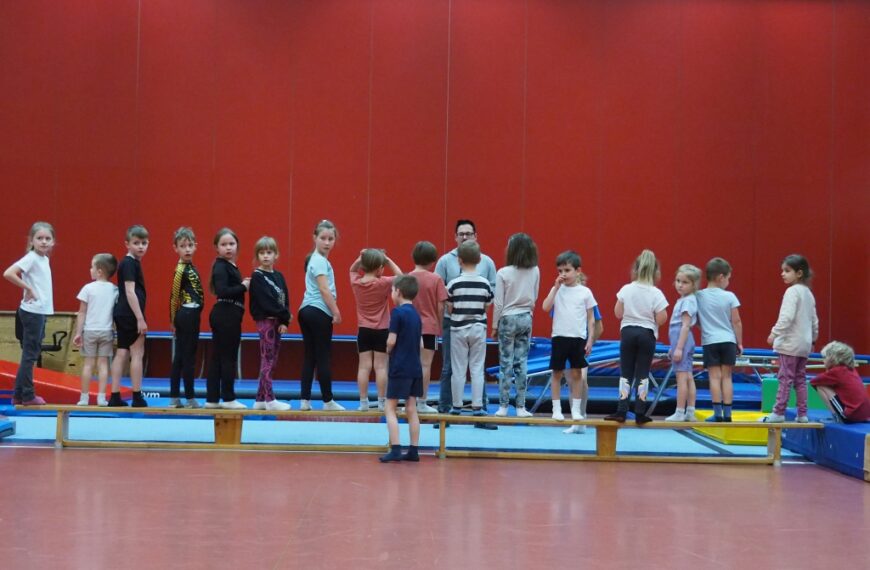 Gimnastyka sportowa w Dobczycach (galeria zdjęć)