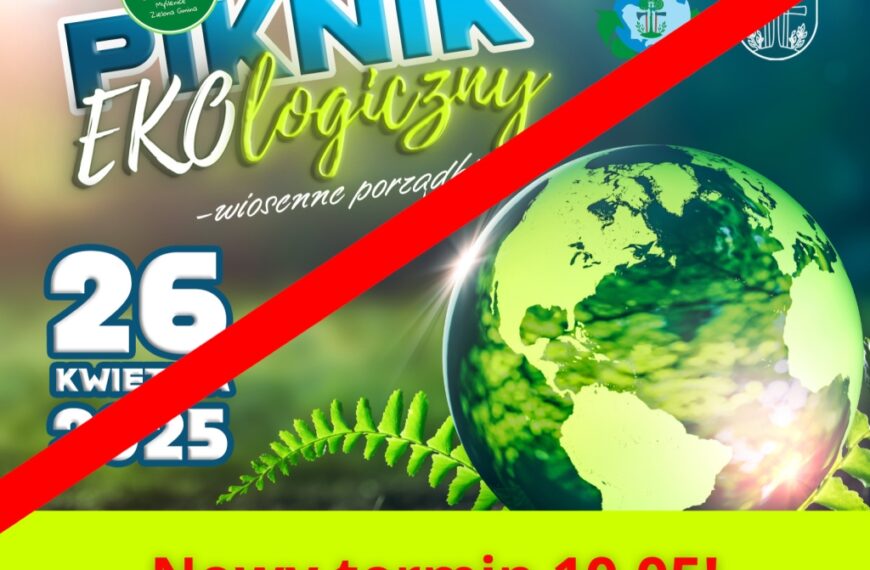Zmiana terminu Pikniku Ekologicznego