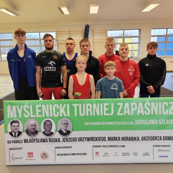 Myślenicki Turniej Zapaśniczy im. Władysława Ruska, Marka Horabika, Jerzego Grzywińskiego i Grzegorza Gomulaka zakończony