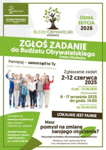 Ósma edycja Budżetu Obywatelskiego Gminy Myślenice – rozpoczynamy składanie projektów!
