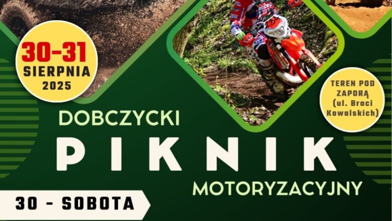 Piknik motoryzacyjny w Dobczycach (zaproszenie)