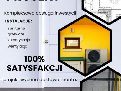 INSTALACJE SANITARNE OZE STUDIO PROJEKT BIAŁYSTOK KOMPLEKSOWA REALIZACJA