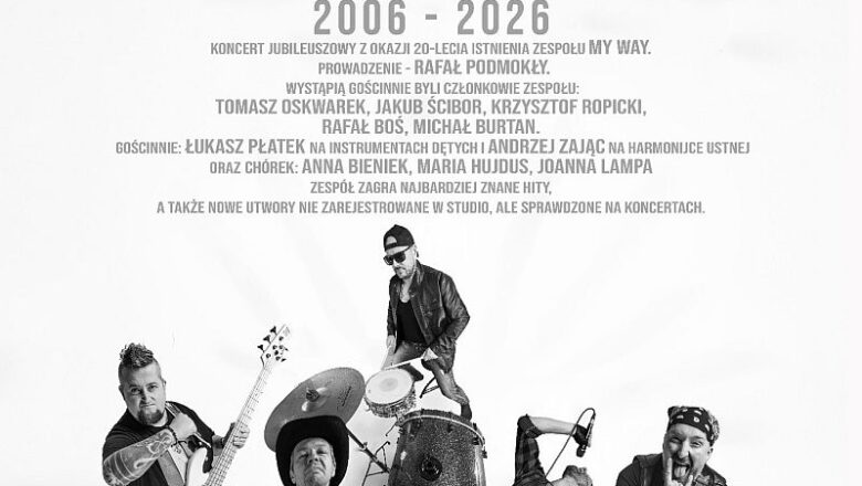 20 LAT NA SCENIE – JUBILEUSZOWY KONCERT MY WAY! 