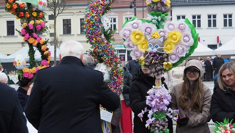 Konkurs palm wielkanocnych na myślenickim rynku