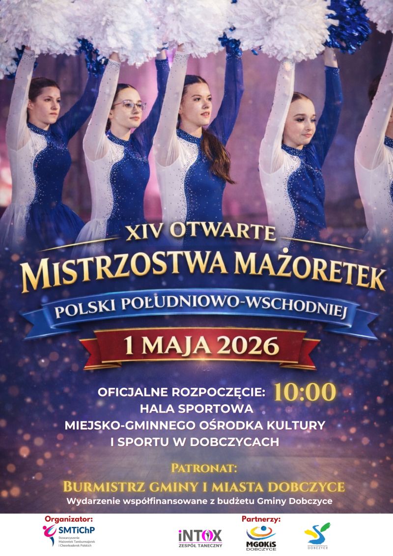 Mażoretki w Dobczycach – zapowiedź