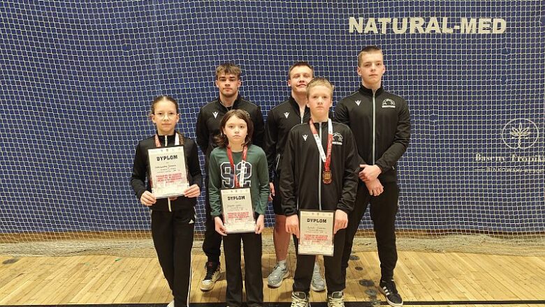 Myśleniccy sumici z medalami