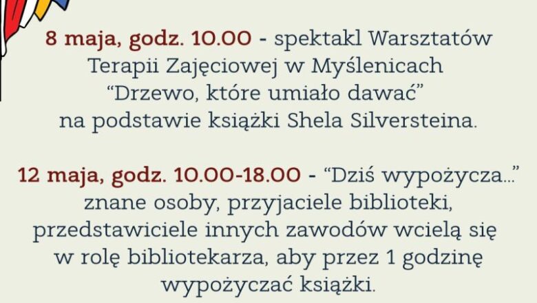 Tydzień bibliotek w myślenickiej MBP