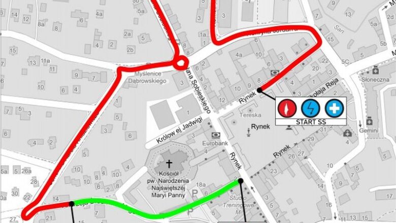 Valvoline Rajd Małopolski – Utrudnienia w ruchu