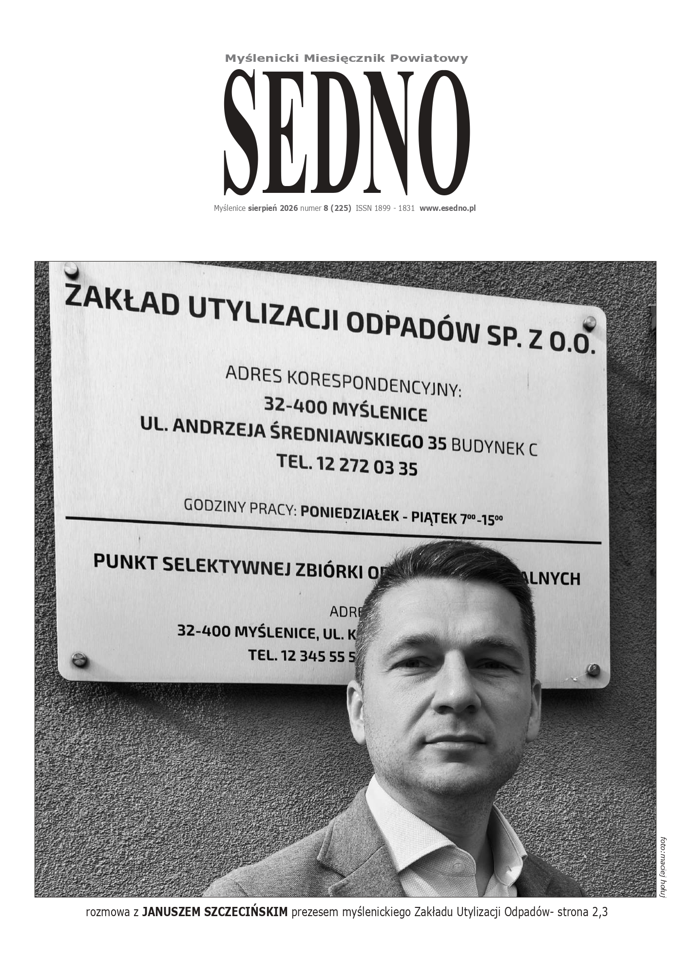 SEDNO Sierpień 2026 numer 8