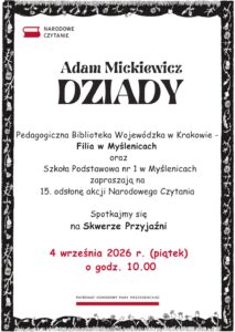 Miejska Biblioteka Pedagogiczna w Myślenicach zaprasza