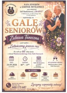 Gala Seniorów (zaproszenie)